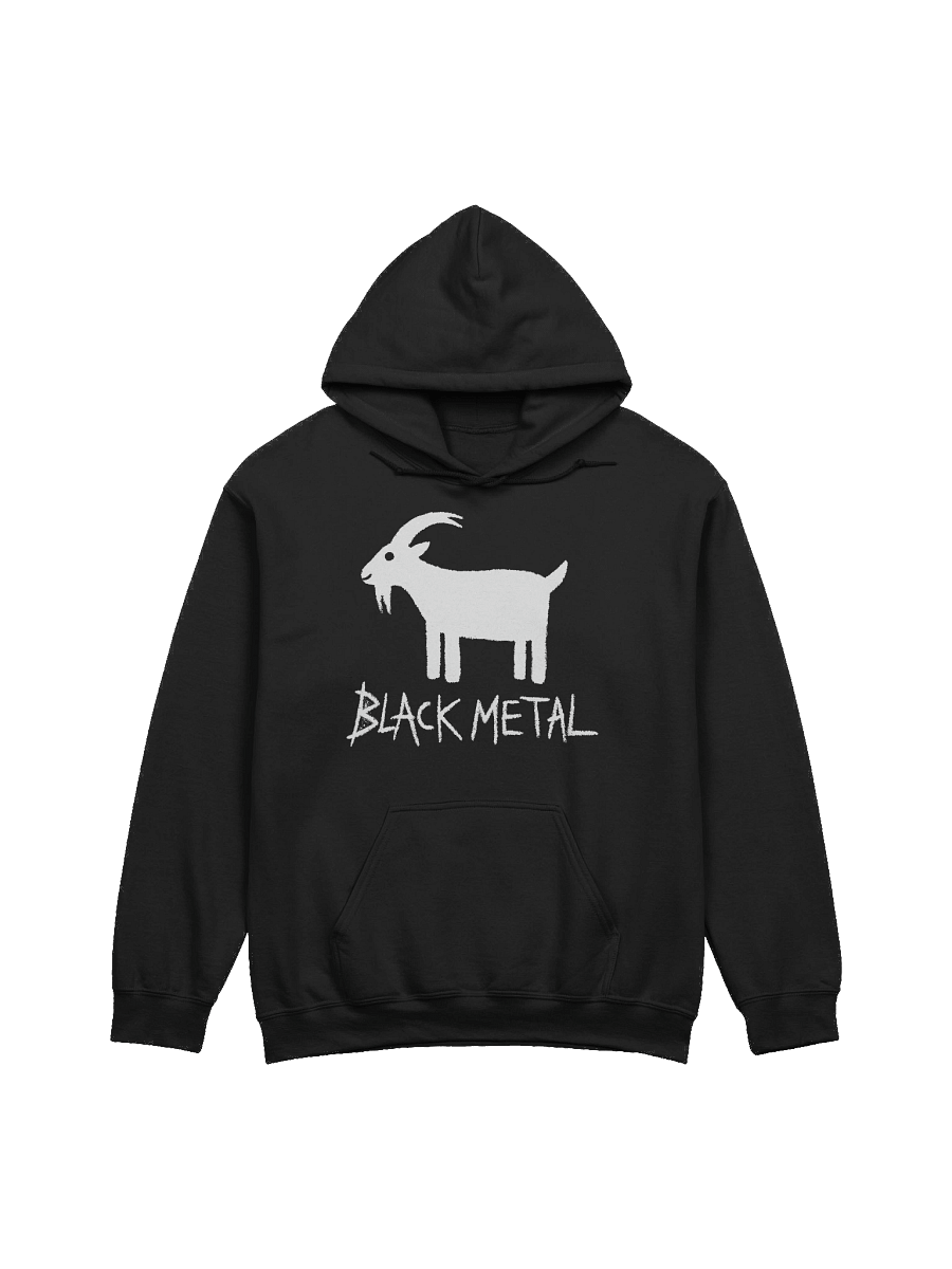 Black metal Hoodie product image (1)