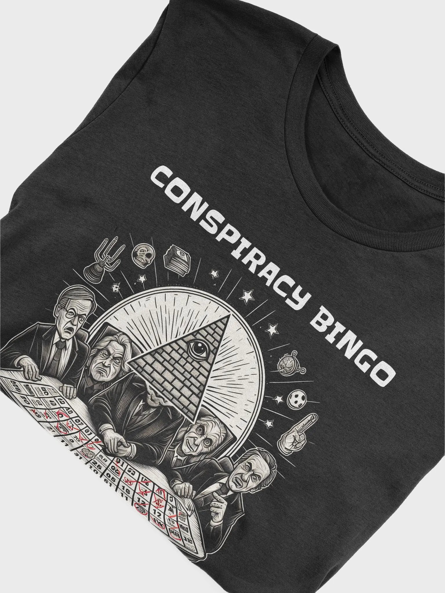 Conspiracy Bingo 2024 Logo Tee - Dark Colors product image (4)