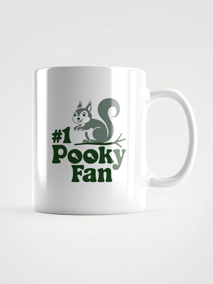Pooky Fan White Glossy Mug product image (2)