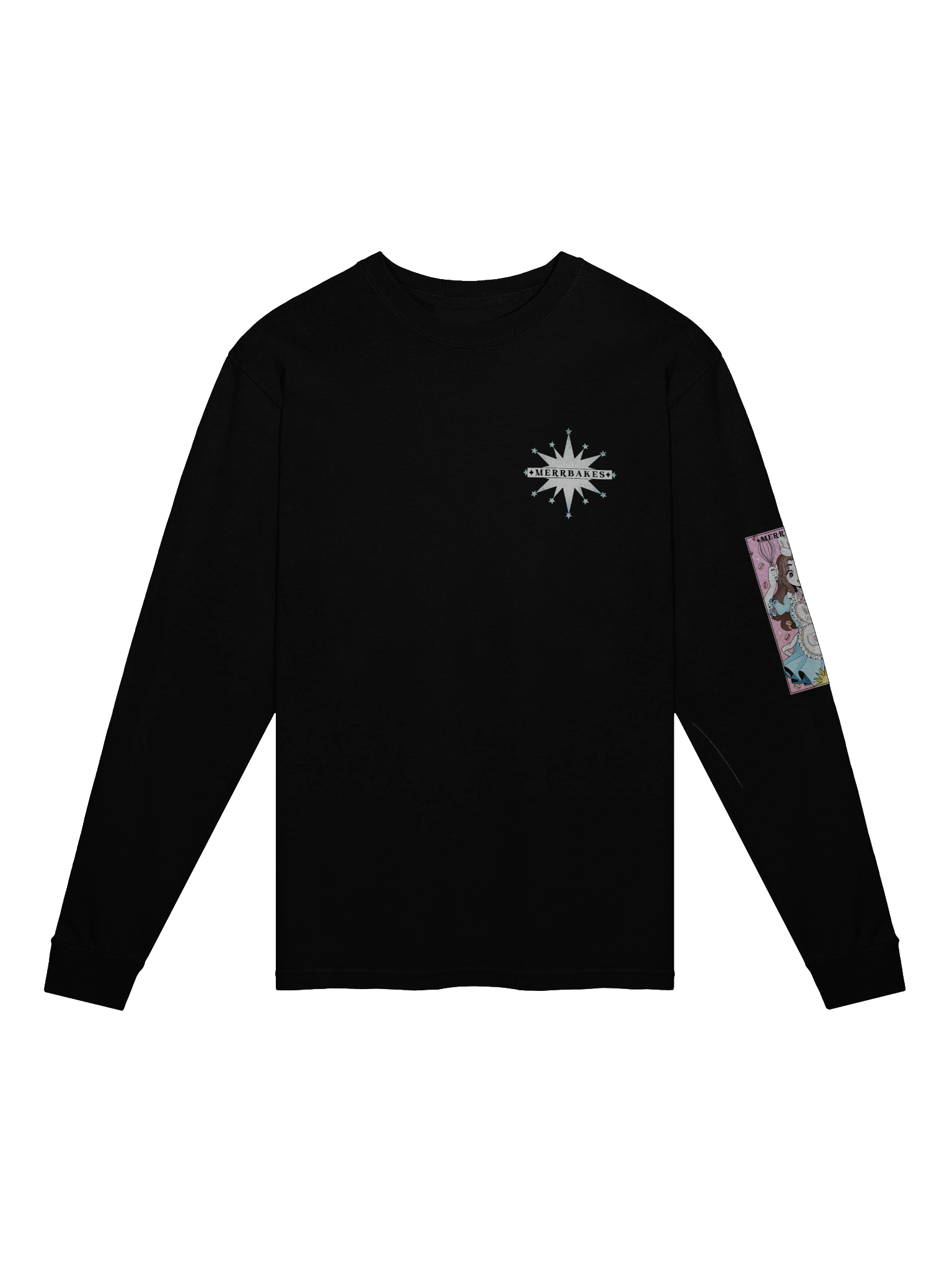 The Baker Tarot Card Long Sleeve Shirt | MerrBakes product image (5)