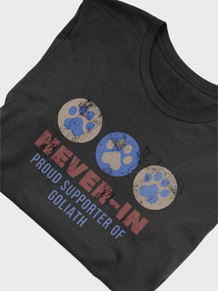 Supporter of Goliath Weathered - Black Shirt product image (5)