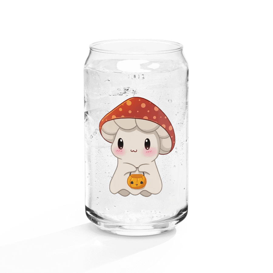 Mushie Ghost Can-Shaped Glass product image (7)
