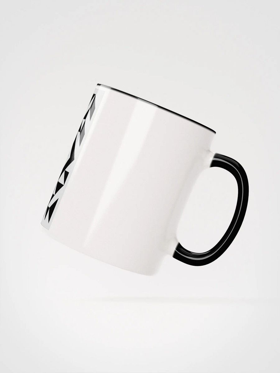 Abstract Geometric Harmony Ceramic Mug product image (3)