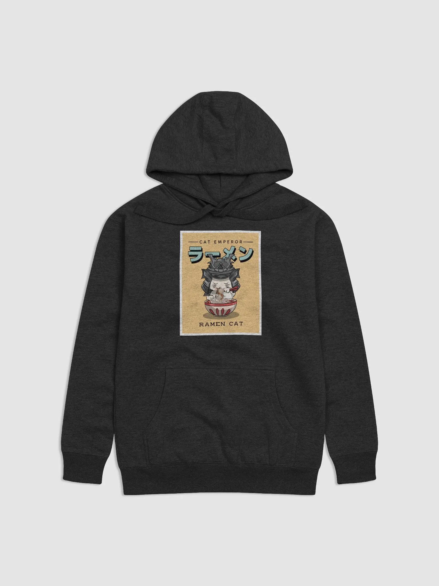 Japanese Cat Emperor Eating Ramen Hoodie product image (1)