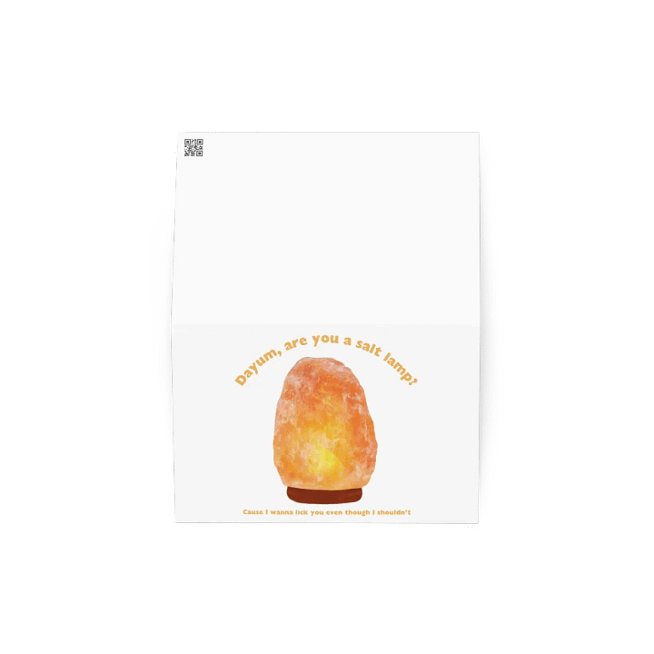 Post card - Are you a salt lamp? product image (2)