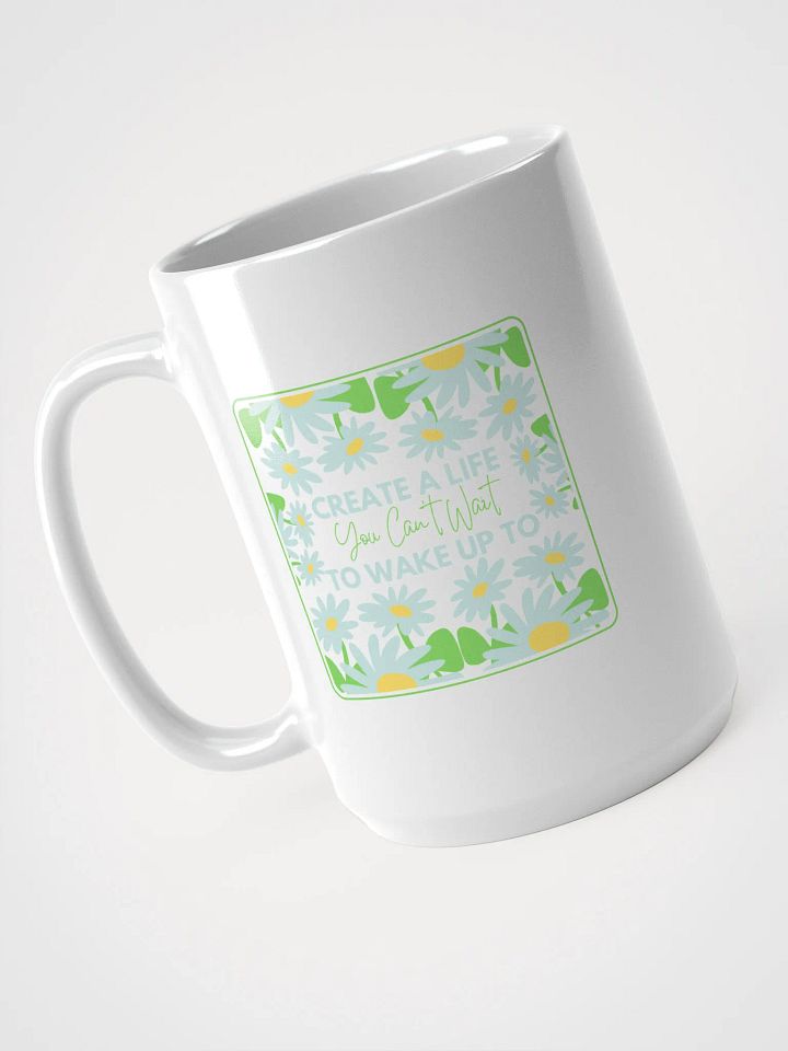 Floral Inspiration White Glossy Mug product image (1)