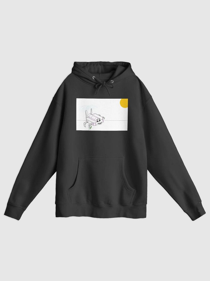 router touching grass hoodie product image (1)