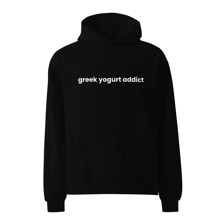 unisex "greek yogurt addict" oversized hoodie product image (1)
