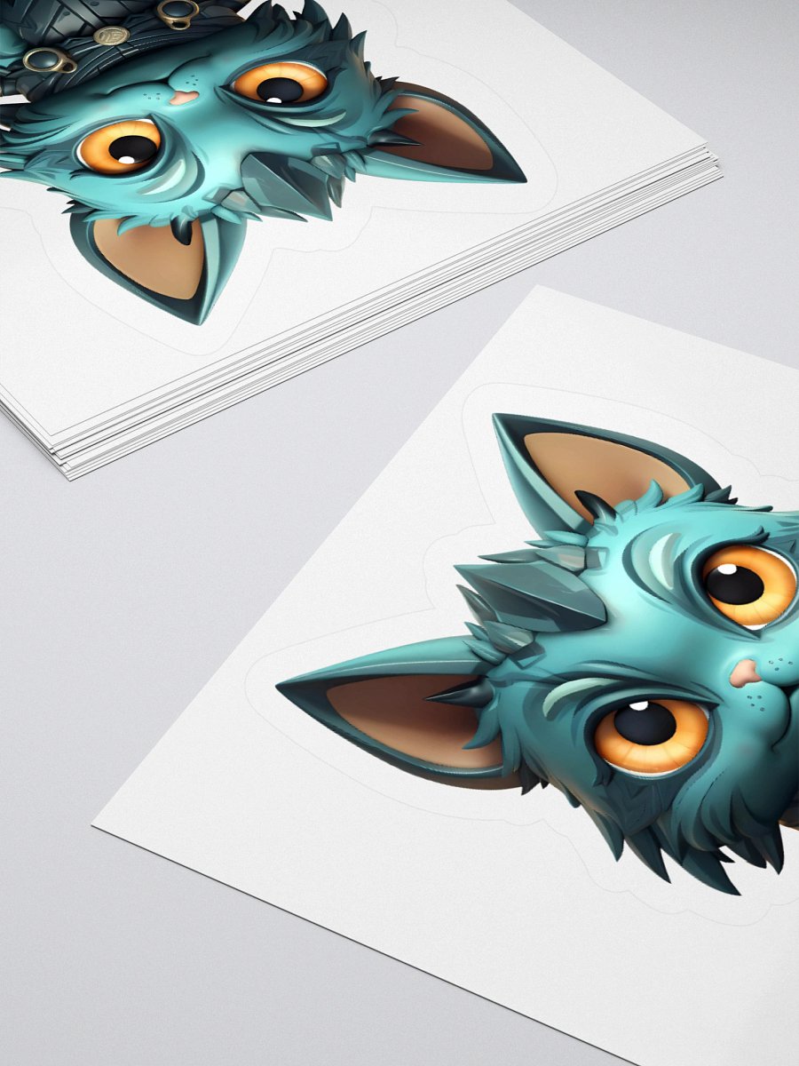 Monster Cat Halloween Sticker product image (11)