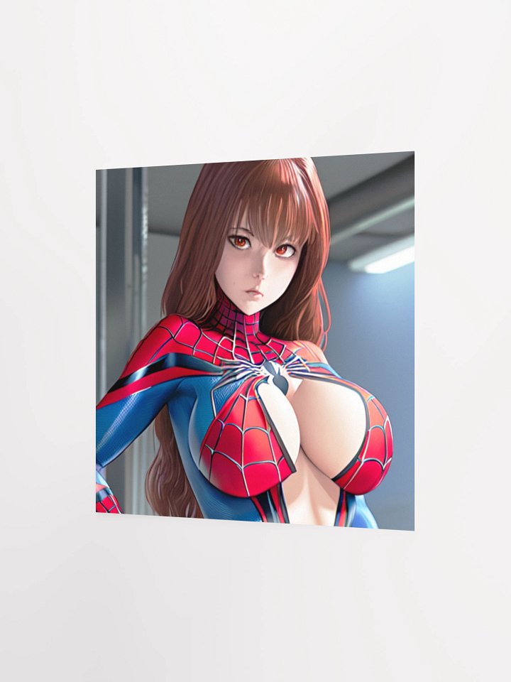 Vibrant Matte Spidey-Women Poster: Transform Your Space! product image (7)