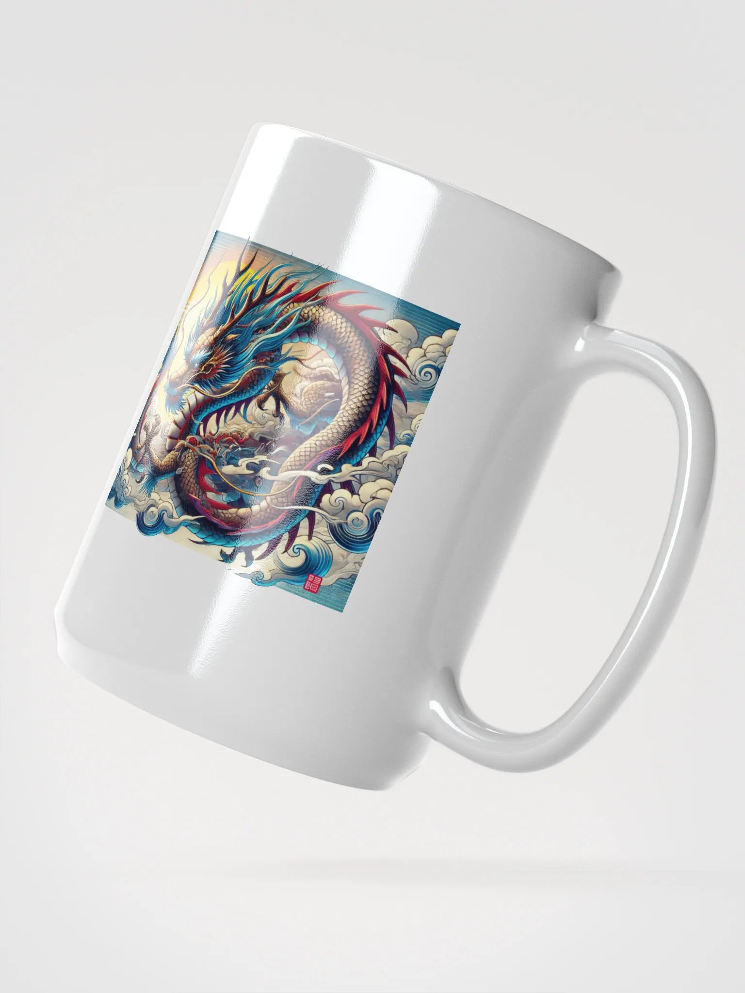 Eastern Dragon Anime Coffee Mug product image (2)