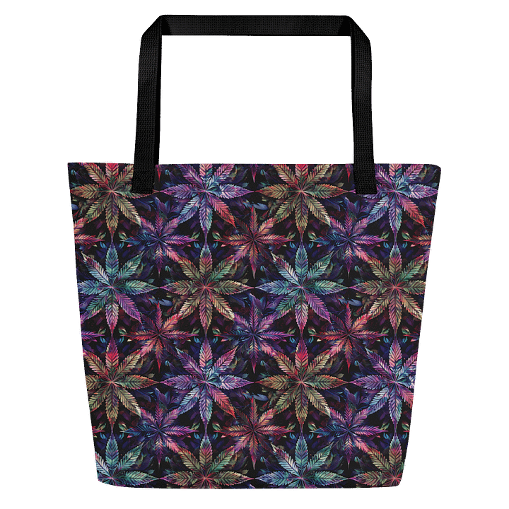 Cannabis - Jewel of the Night – Design | Large Tote Bag product image (2)