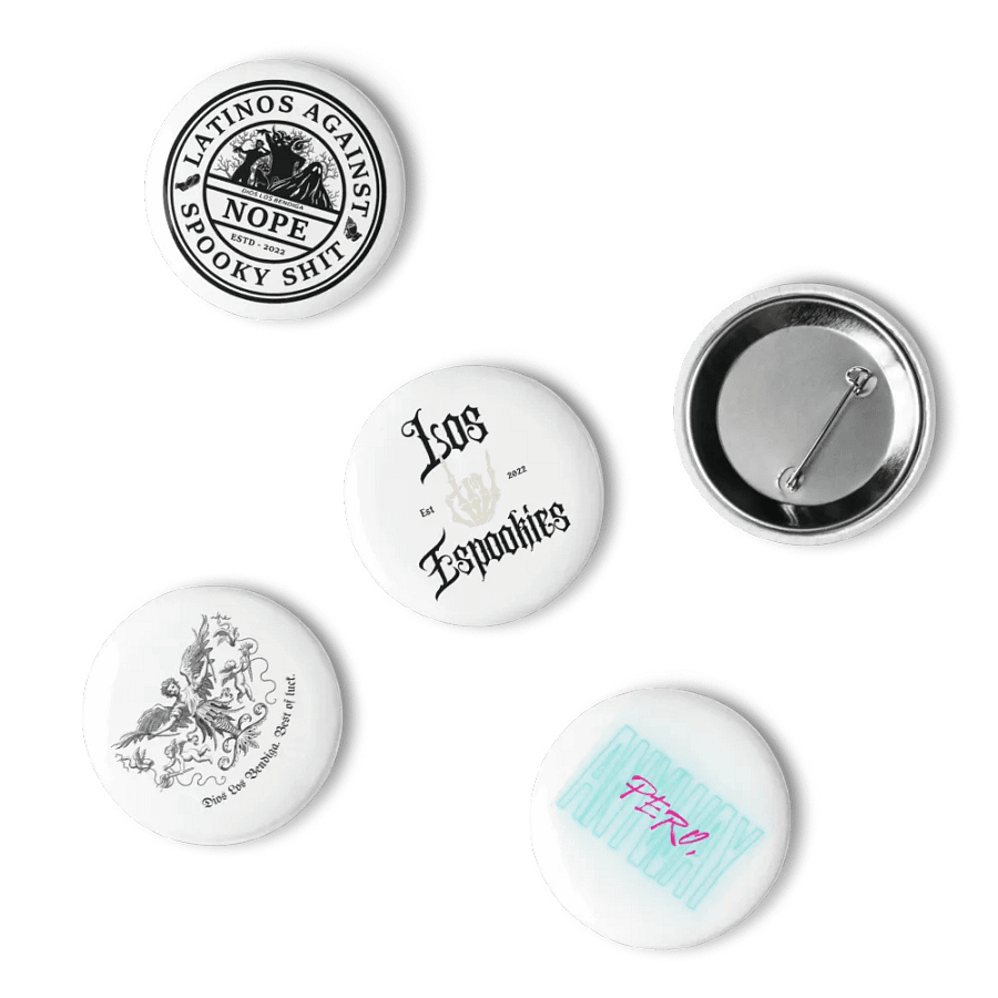 LatinosAgainstSpookyShit Variety Pins product image (10)