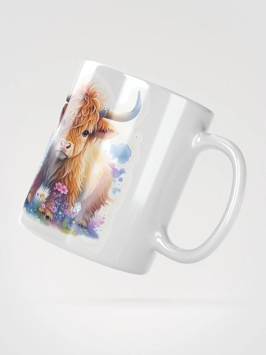 Highland Cow Watercolor Mug product image (4)