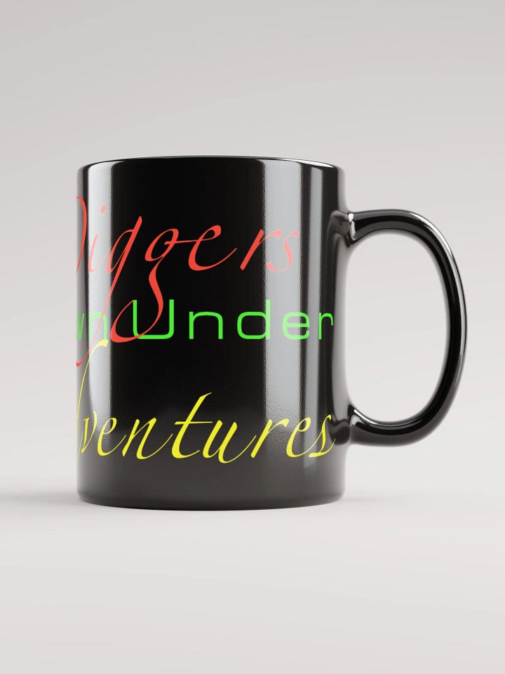 DDUA Glossy Black Mug product image (1)