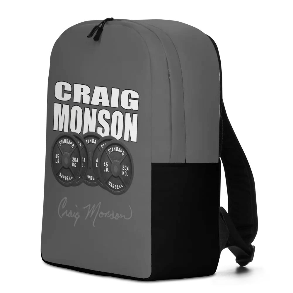 Craig Monson Barbell Signature Series Backpack (Gray) product image (3)