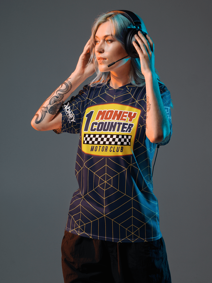 MONEY COUNTER MOTOR CLUB SOCCER JERSEY product image (1)