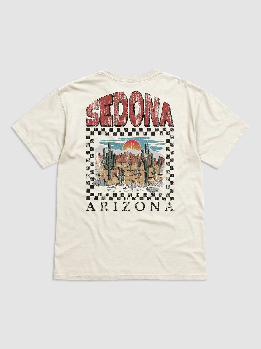 Sedona, Arizona T-Shirt (Backprint) | Grunge Western Desert Tee of a Desert Scene product image (16)