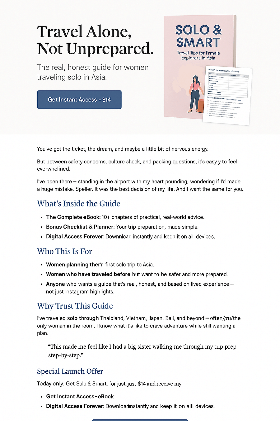 Solo & Smart: Travel Tips for Female Explorers in Asia product image (2)
