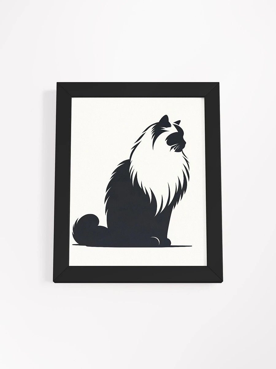 Framed High-Quality Matte Poster (in): Ragdoll 2 product image (6)