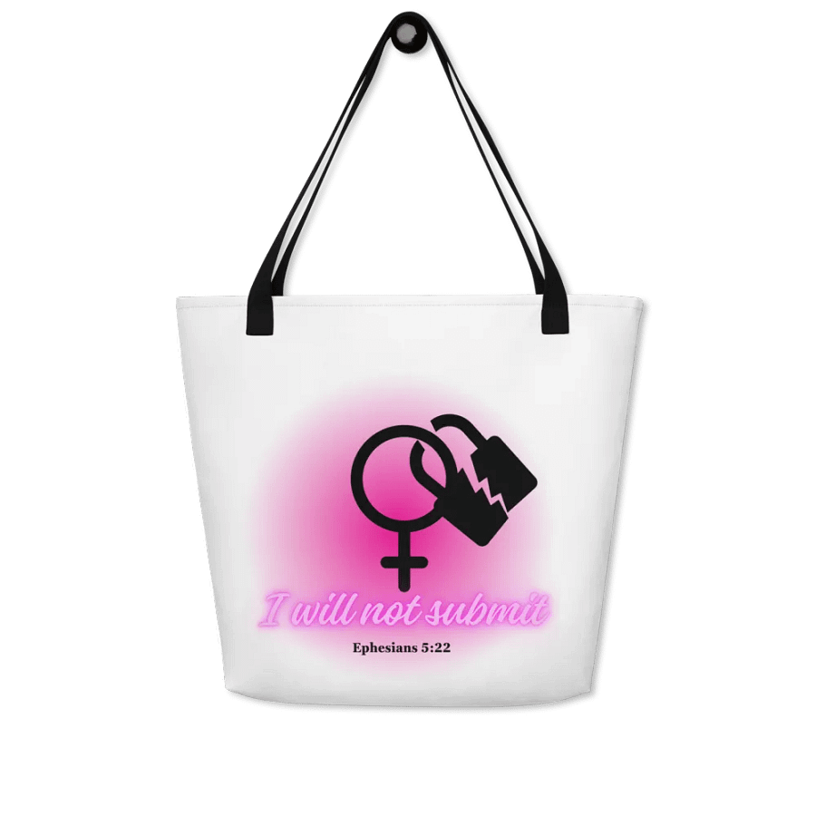 I Will Not Submit Tote product image (3)