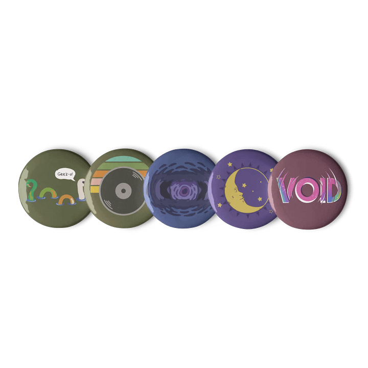 Lost Records: Bloom and Rage Pin Badges (Set 2) product image (2)