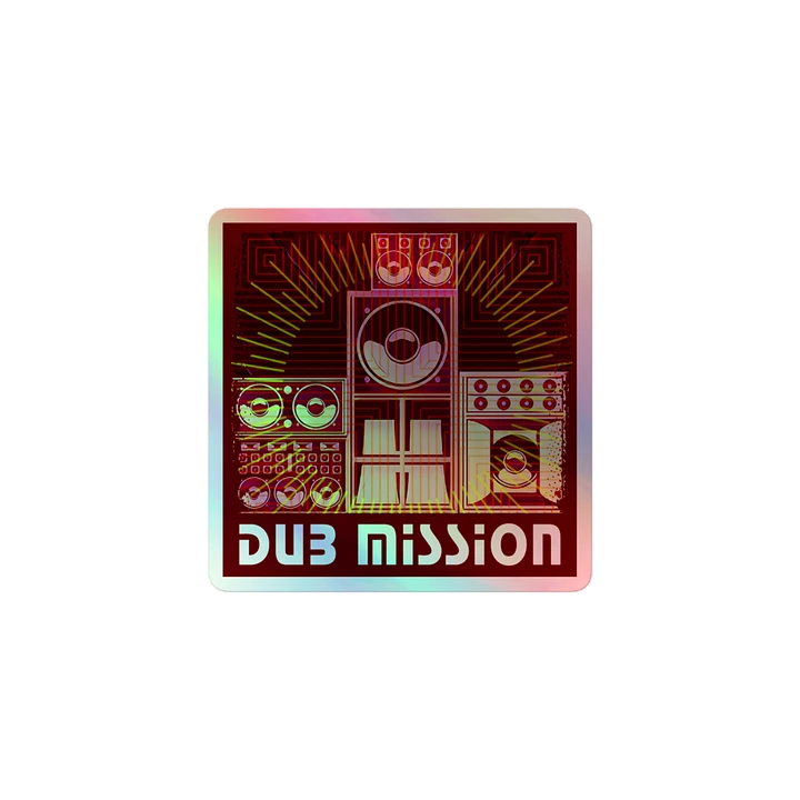 Holographic Kiss-Cut Sticker | Dub Mission product image (1)