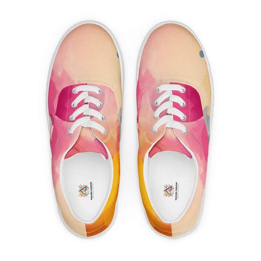 VividWave Lace-Up Canvas Shoes product image (1)