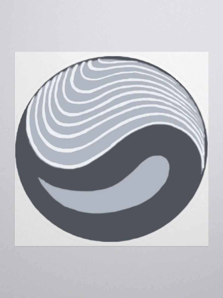 Die-cut Logo sticker product image (1)