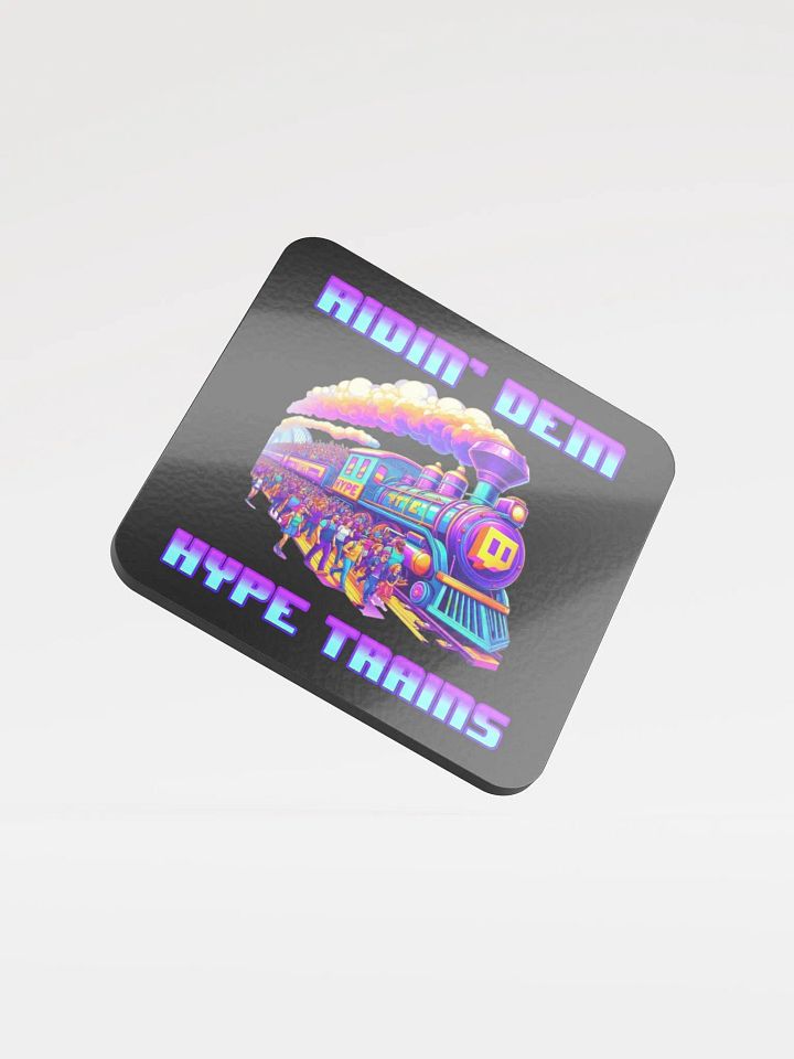 Ridin Dem Trains Coaster product image (1)