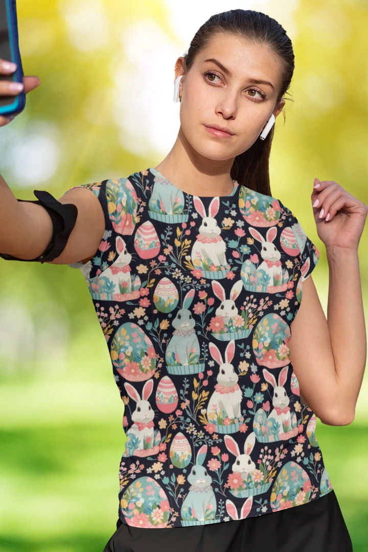 Easter Pattern All Over Print T-shirt product image (1)