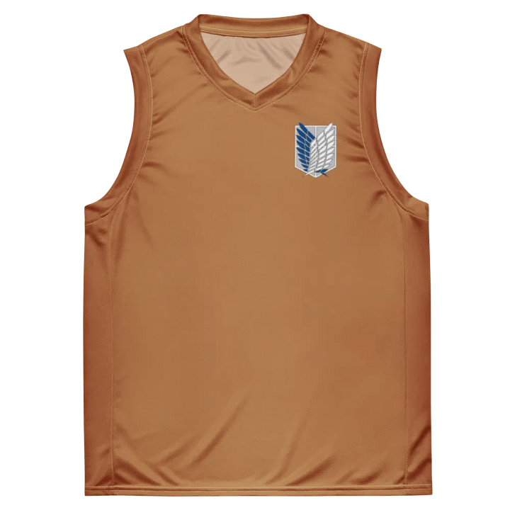 Attack on Titan Scout Regiment Logo Basketball Jersey product image (2)