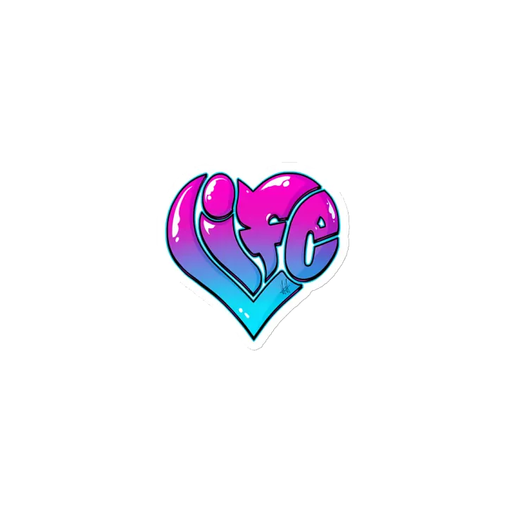 Love Life Klassik Stikker product image (1)