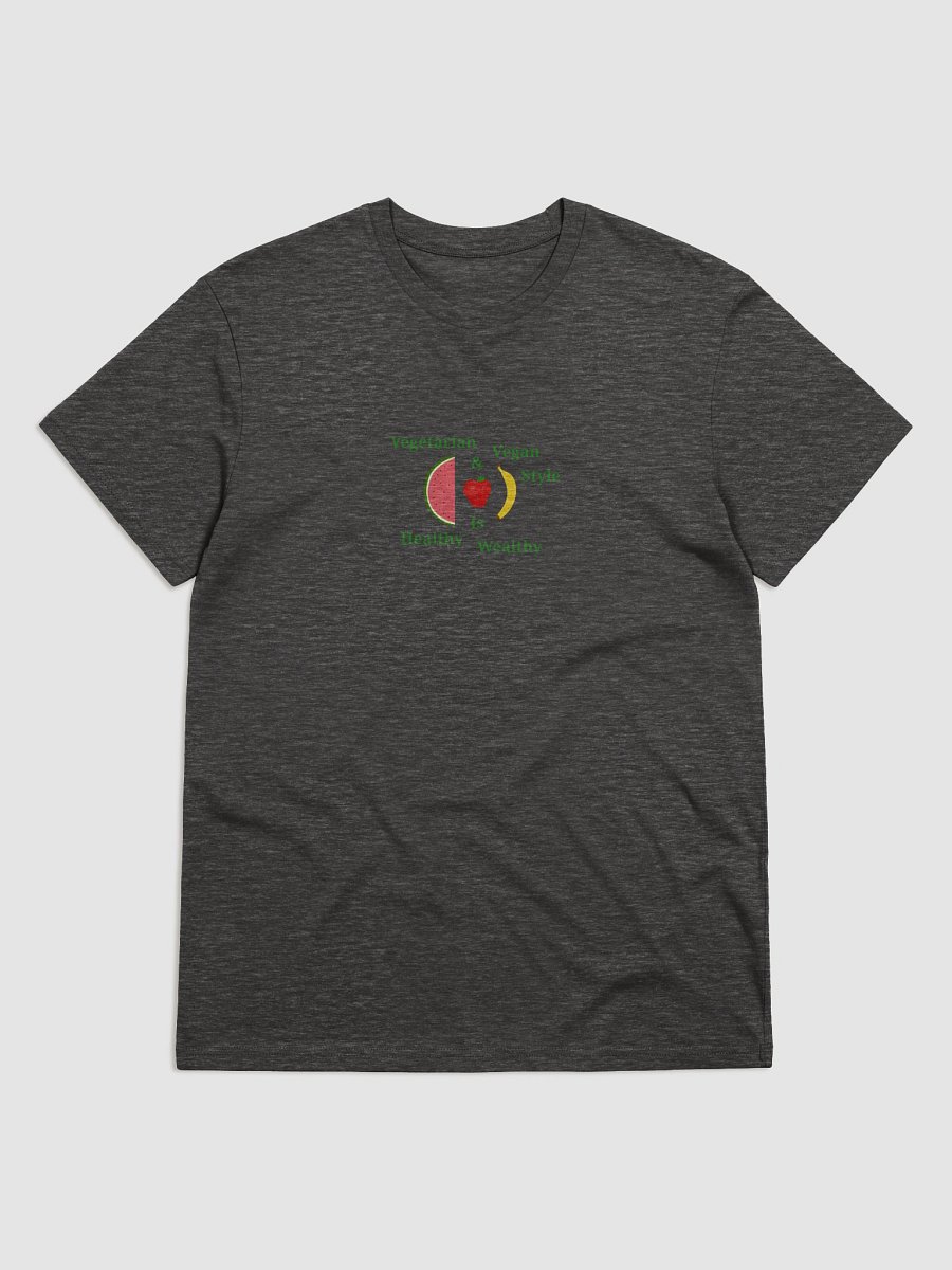 Healthy Wealthy Vegetarian & Vegan Tee product image (1)