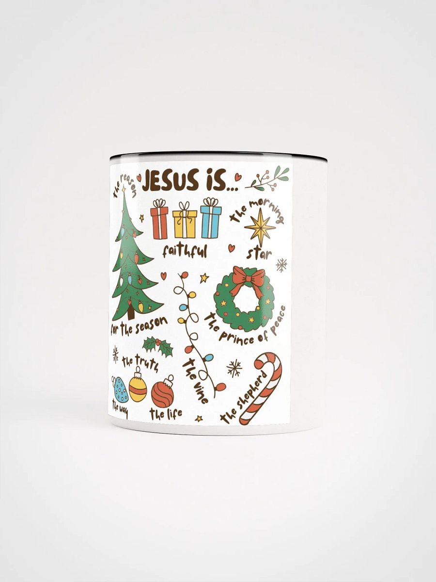Jesus Is... Ceramic Christmas Mug product image (50)