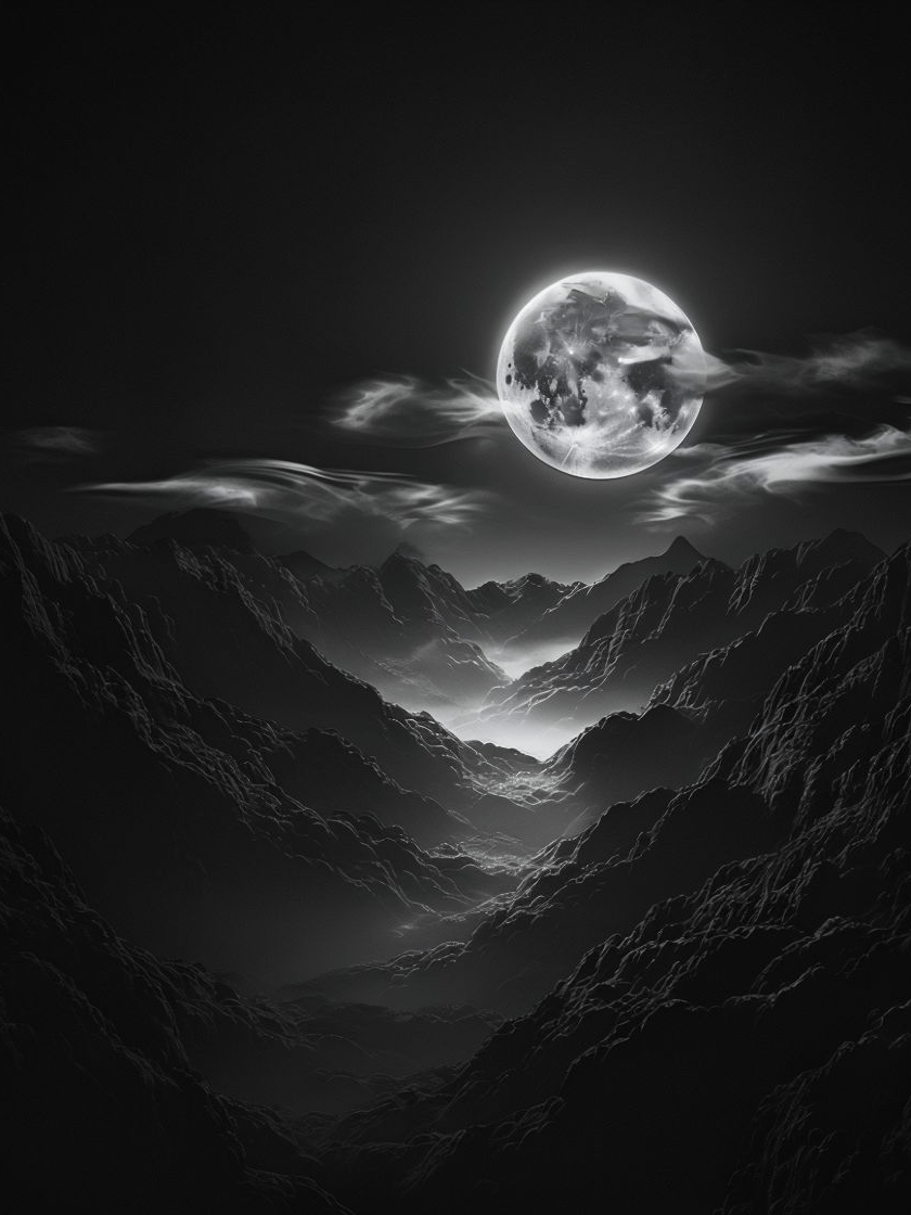 Luminous Moonlight Framed Poster product image (1)