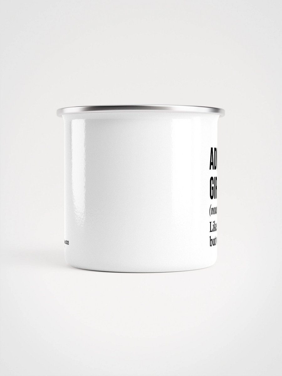 adventure Girl Enamel cup product image (2)