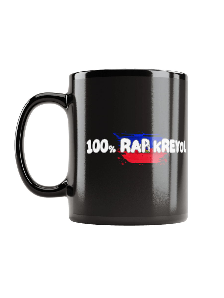San pou san Black Glossy Mug product image (1)