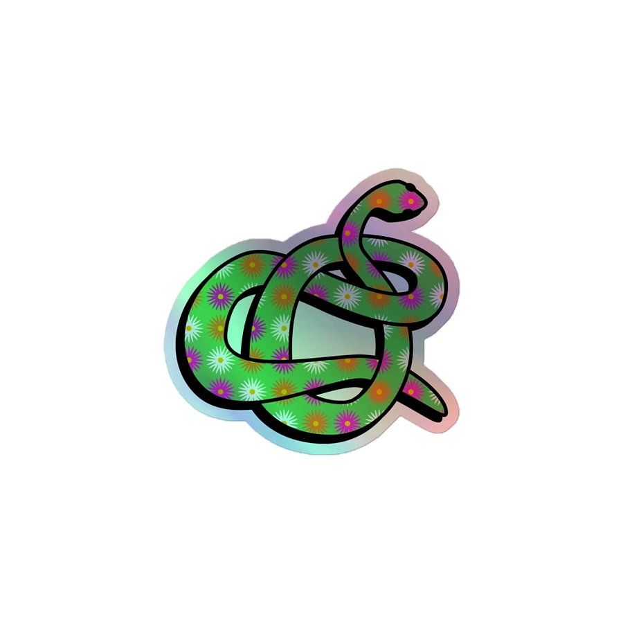 Snake Loop Holo Sticker product image (1)