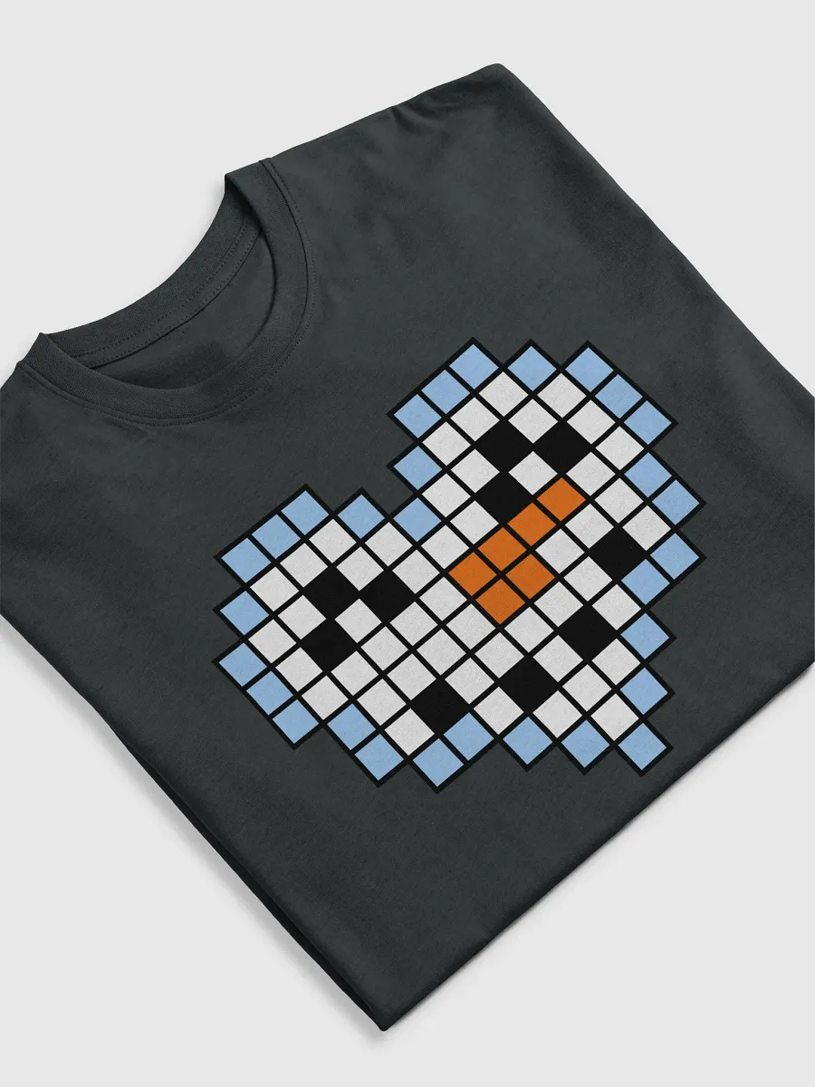 Snowman Heart Premium Heavyweight Tee product image (3)