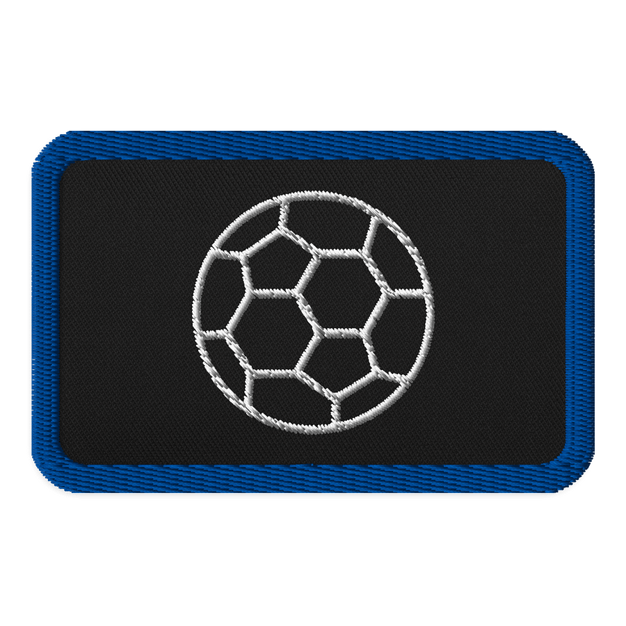 Soccer Ball Embroidered Patch product image (1)