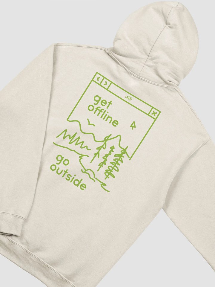 Get Offline, Go Outside (Gildan Classic Hoodie) product image (1)