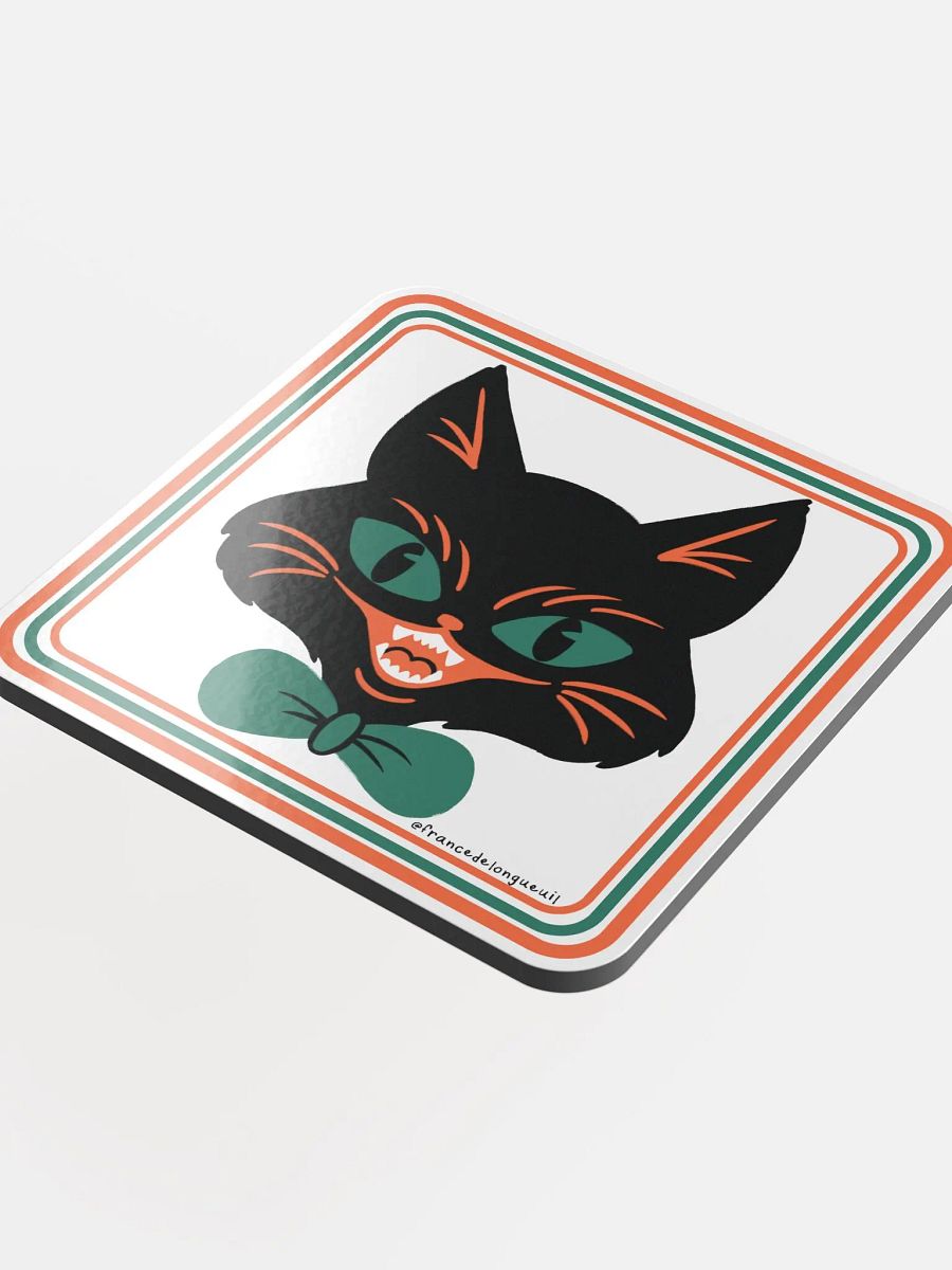Sous-verre ''Chat d'Halloween'' product image (4)