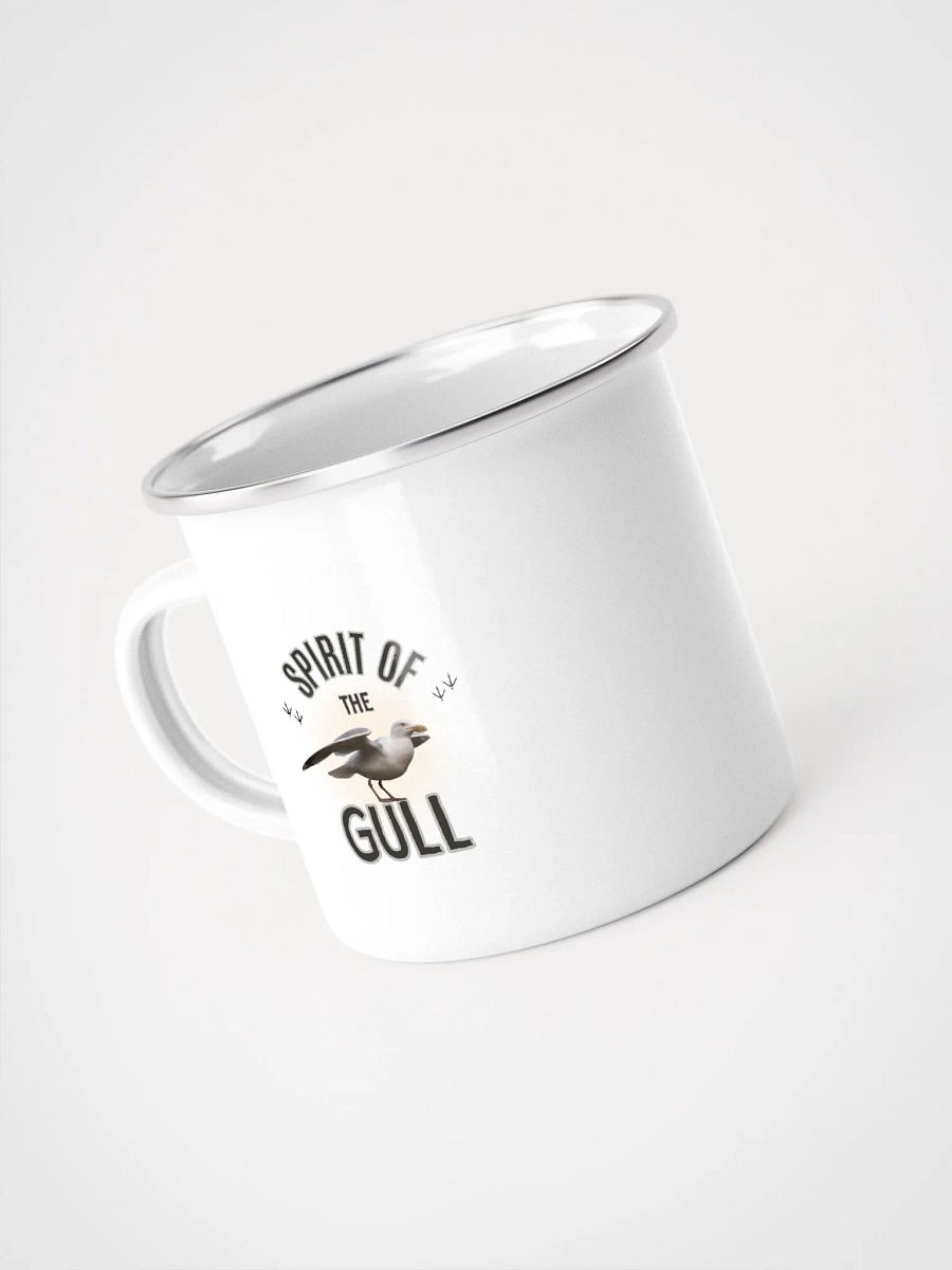 Spirit of the Gull Enamel Mug product image (4)
