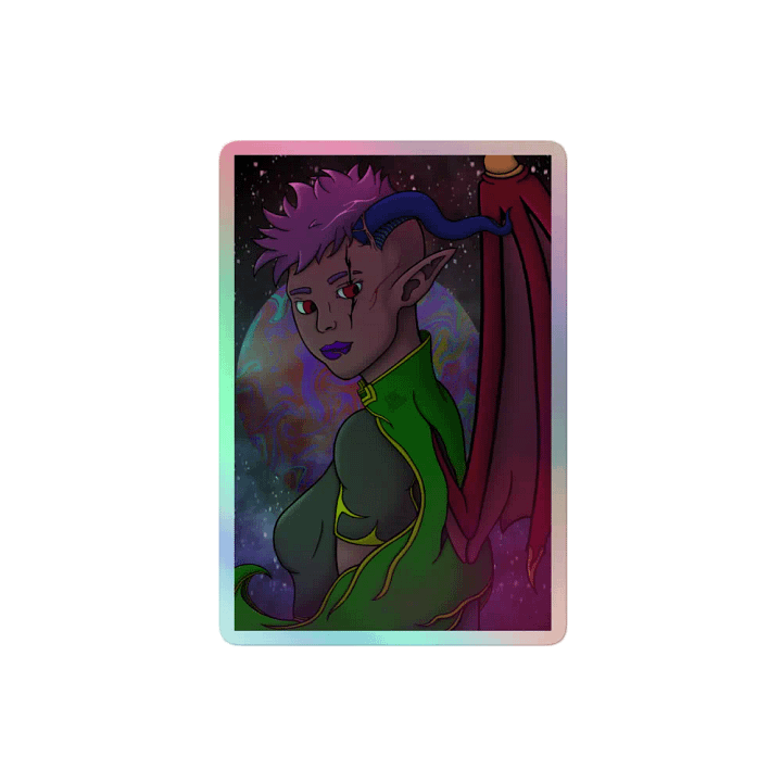 Uziel Holographic Sticker product image (2)