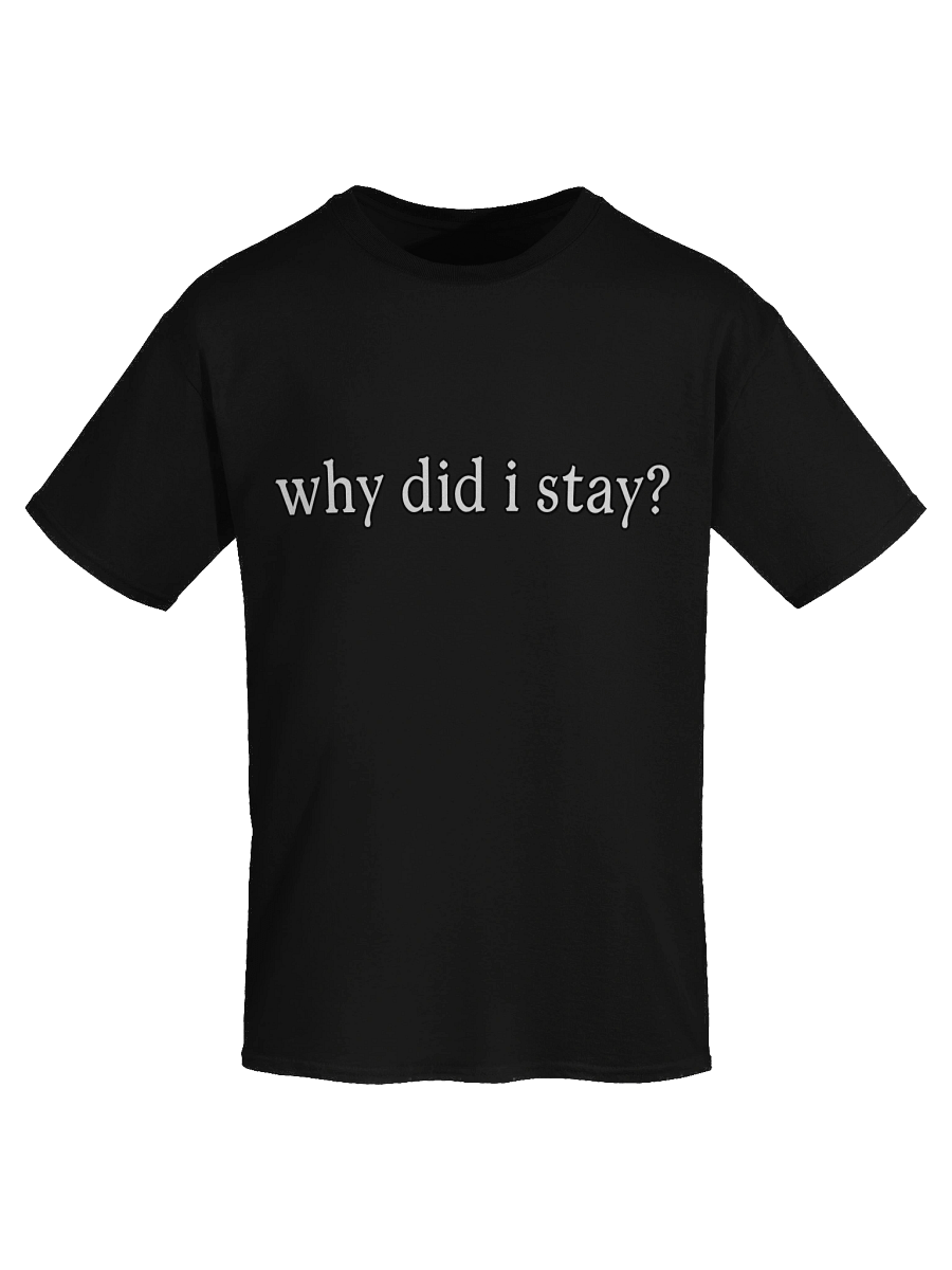 Why Did I Stay Shirt product image (7)