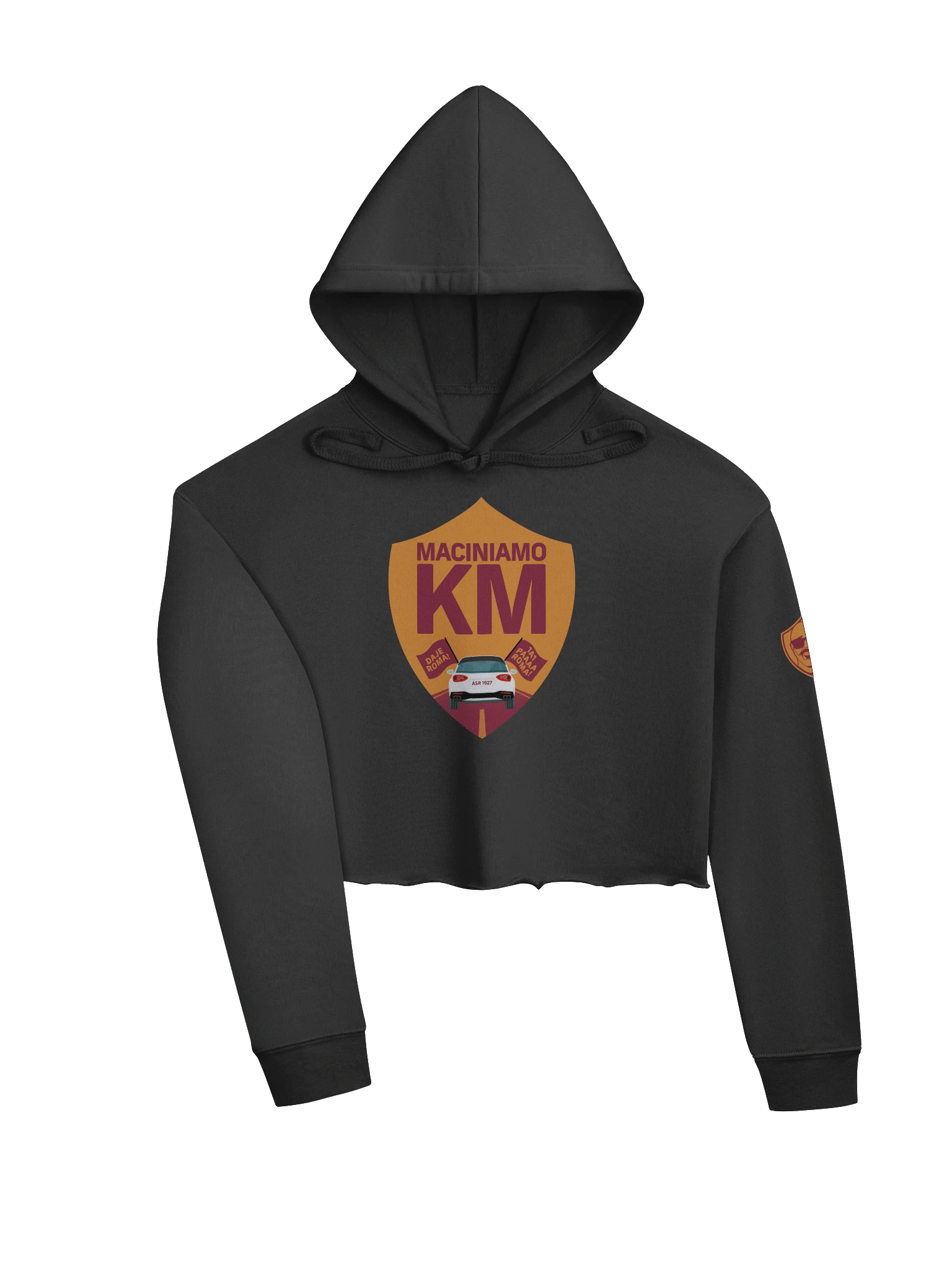 MACINIAMO KM | Boldness Crop Hoodie WOMEN product image (3)