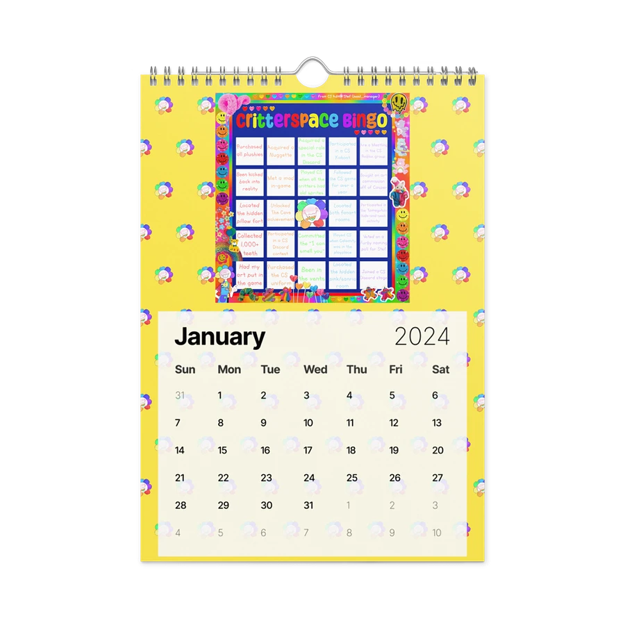Yellow CS Activity Calendar 2024 product image (15)
