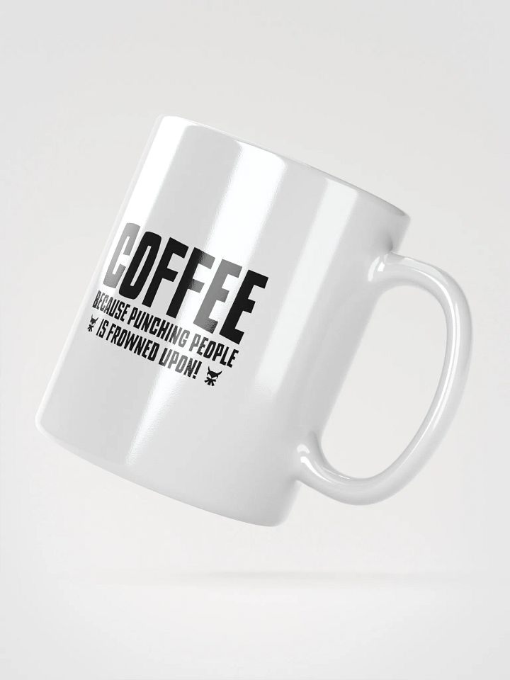Punching People Is Frowned Upon Coffee Mug product image (2)