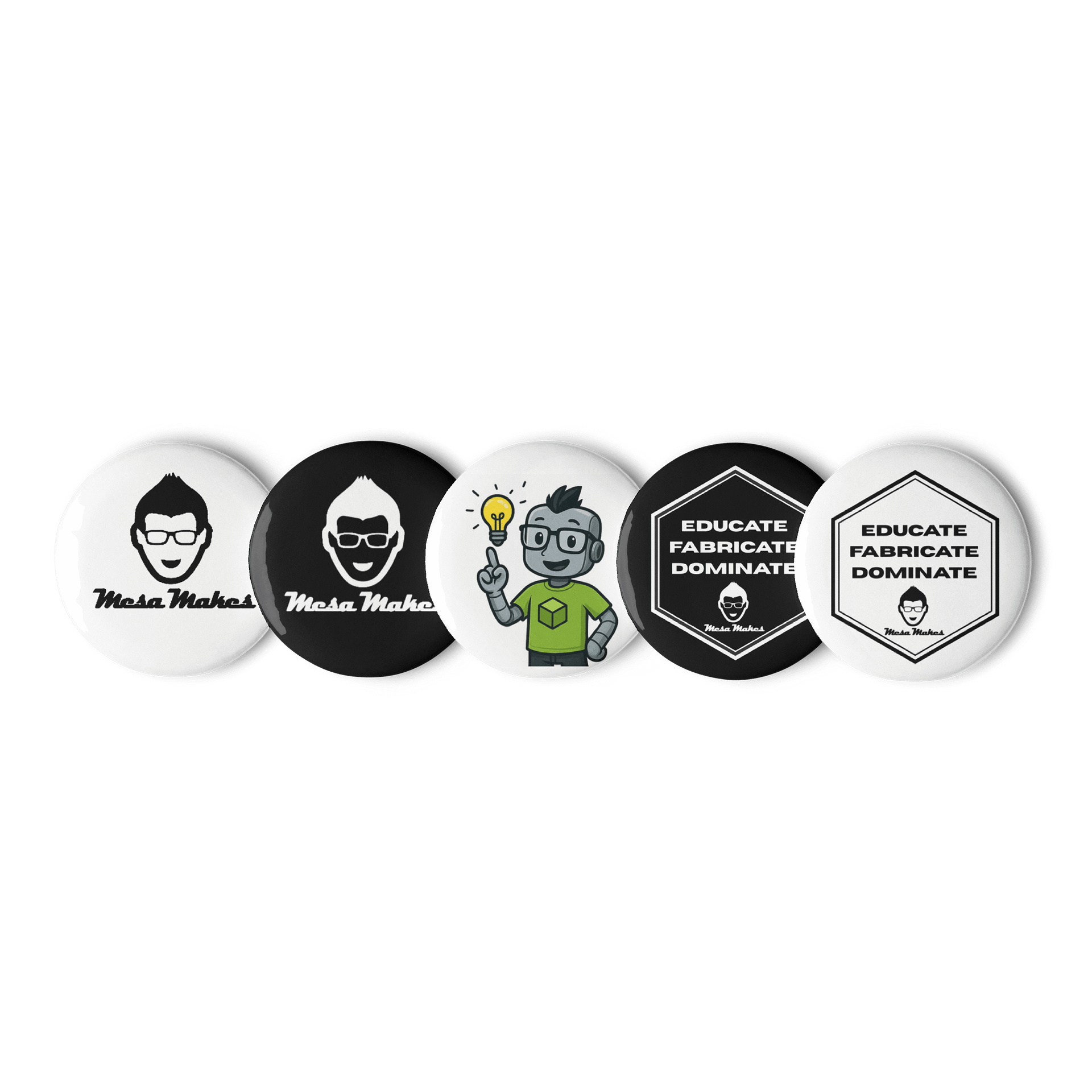 MesaMakes Button Set (5-Pack) product image (1)